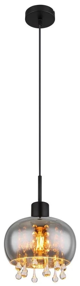 Lustră pe cablu CORRY 1xE27/9W/230V d. 21 cm Globo 15839H