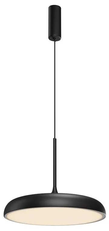 Lustra/Pendul LED design modern Gerhard 40cm negru