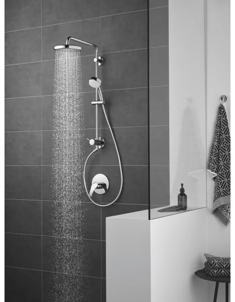 GROHE 26410000 - Cap de duș TEMPESTA 210 mm, crom lucios