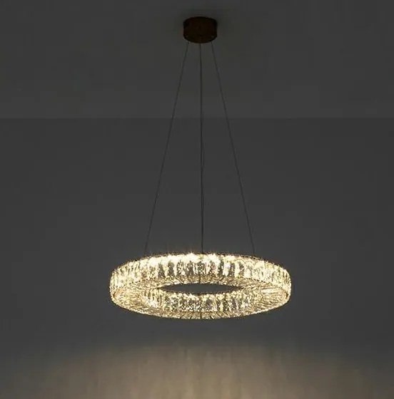 Lustra suspendata LED Florens 60 auriu