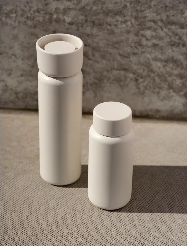 Cană termos bej din oțel inoxidabil 650 ml Singles – Zone