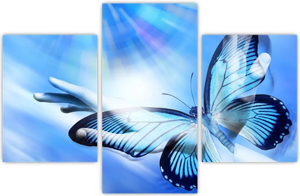 Tablou - Fluture, simbolul speranței (90x60 cm)