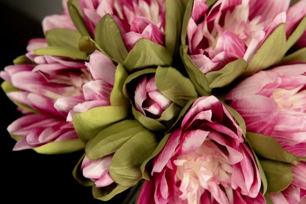 Aranjament floral mic decor festiv design LUX STAND LOTUS