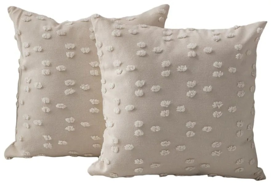 Fețe de pernă 2 buc. 43x43 cm Tuffet – Mioli Decor