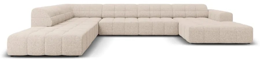Colțar bej (colț pe stânga/în formă de "U") Chicago – Cosmopolitan Design