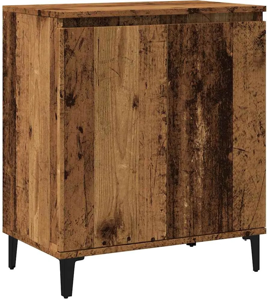 vidaXL Bufetă din lemn vechi 60x35x70 cm din lemn prelucrat