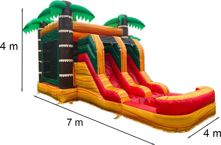 Castel gonflabil Palm Tree II 7x4x4m