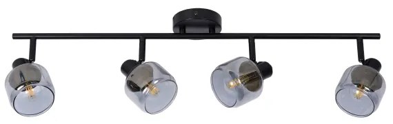 Spot Lucide 77979/04/30 BJORN 4xE14/40W/230V negru