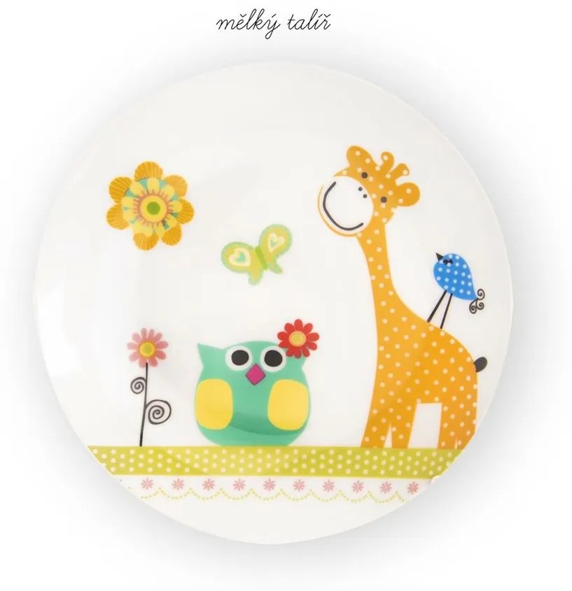 Set de masă copii Orion Girafä 3piese