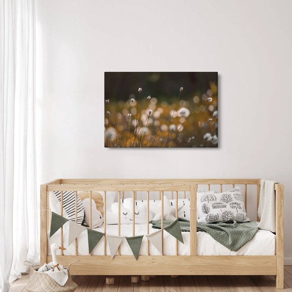 Tablou - Pajiște cu iarbă de cozonac N⁰2 (90x60 cm)
