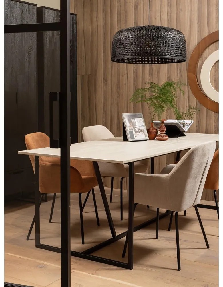 Masă de dining din lemn de frasin 90x220 cm Silas – WOOOD