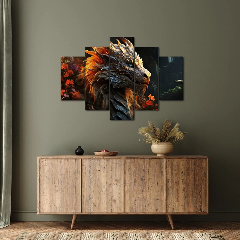 Tablou - Dragon (150x105 cm)