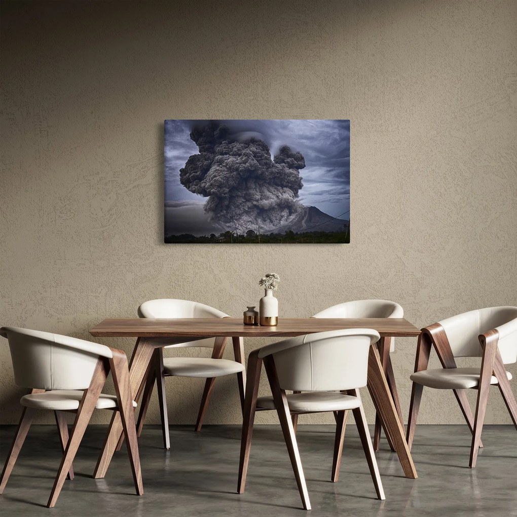 Tablou - Erupție vulcanică (90x60 cm)