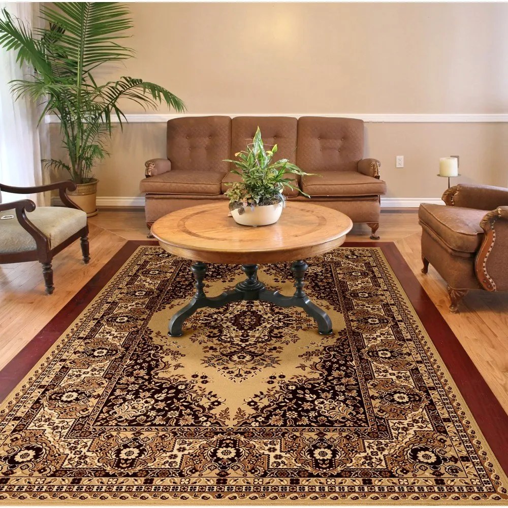 Covor bej-chihlimbar 200x300 cm Fatima S Beige – FD