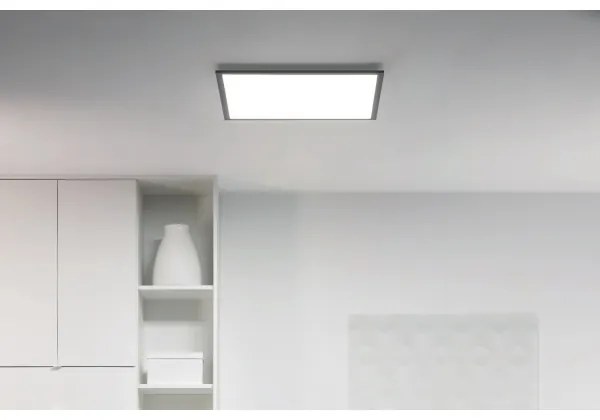 WiZ - Lampă LED plafon SUPERSLIM dimabilă 36W 230V negru Wi-Fi