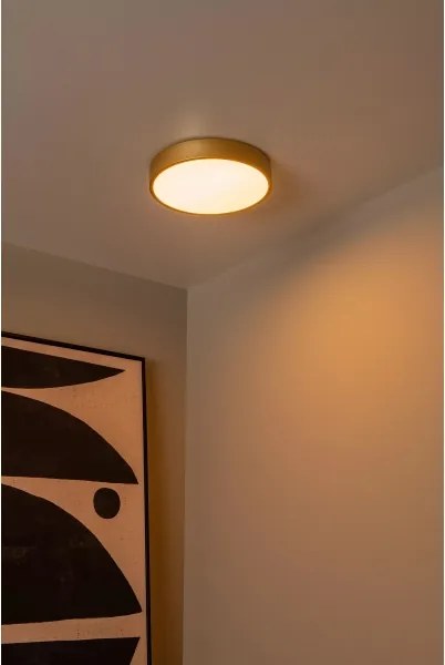 Plafonieră LED dimabilă Lucide 79185/30/02 UNAR LED/18W/230V auriu