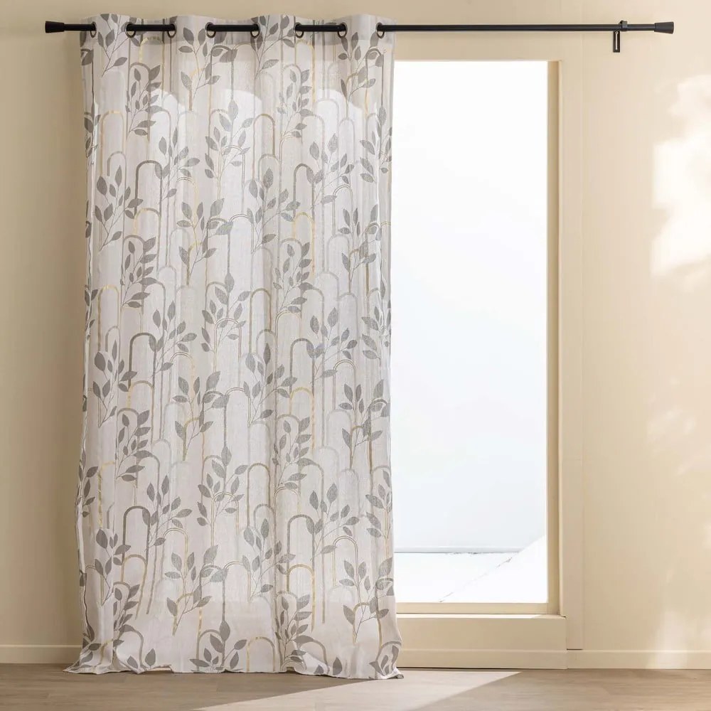 Draperie gri 140x240 cm Roseris – douceur d'intérieur