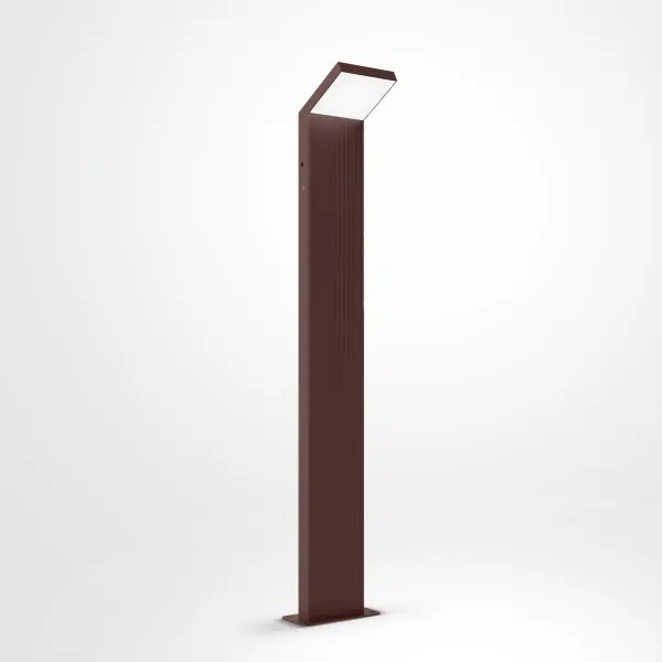Brilagi - Lampă LED de exterior RIANO LED/8W/230V maro IP65 80 cm