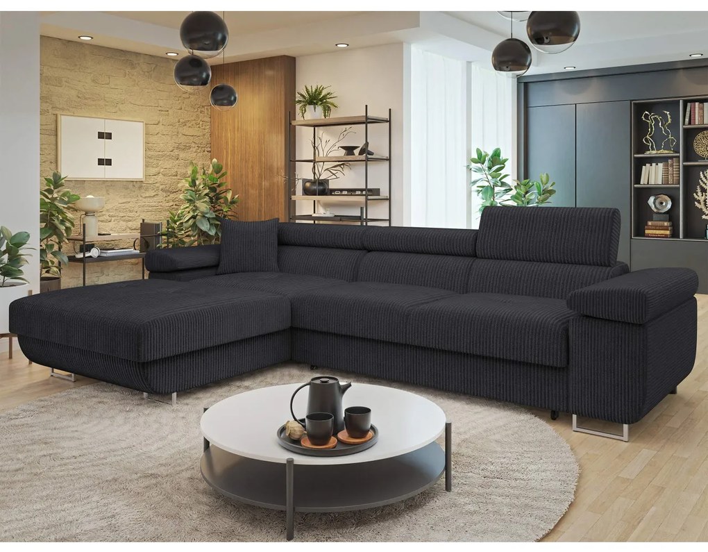 Colțar Terazuro Mini S (Gri închis) (cu sp. depozitare) (S). Promo -17%. 1105264