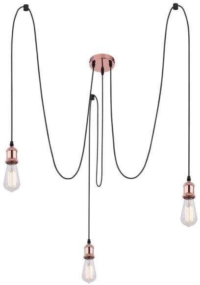 Lustră pe cablu Globo A32-3 OLIVER 3xE27/40W/230V spider