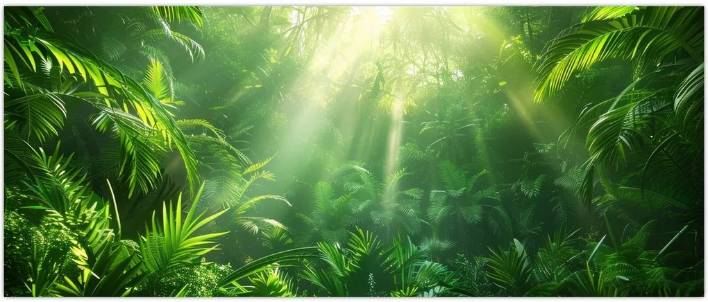 Tablou - Pădurea tropicală (120x50 cm)