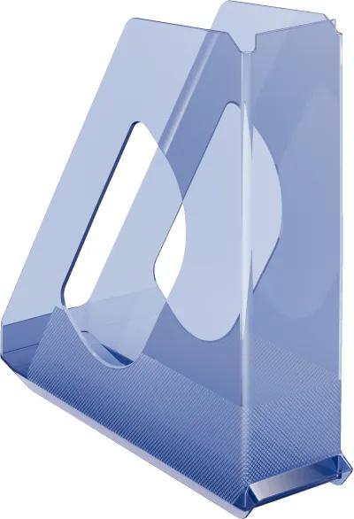 Suport documente ESSELTE  plastic albastru transparent europost