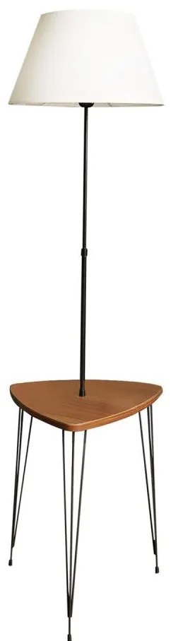 Lampadar cu masă 1xE27/40W/230V negru/maro