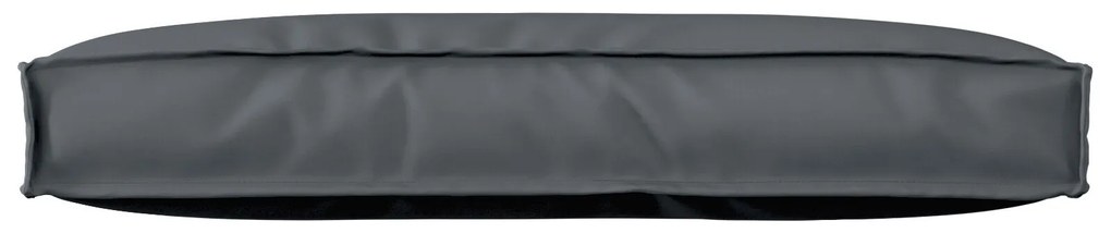 vidaXL Pernă pentru spătar din paleți Antracit 80 x 40 x 12 cm