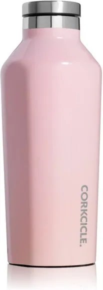 Termos din inox Corkcicle Canteen, 260 ml, roz deschis