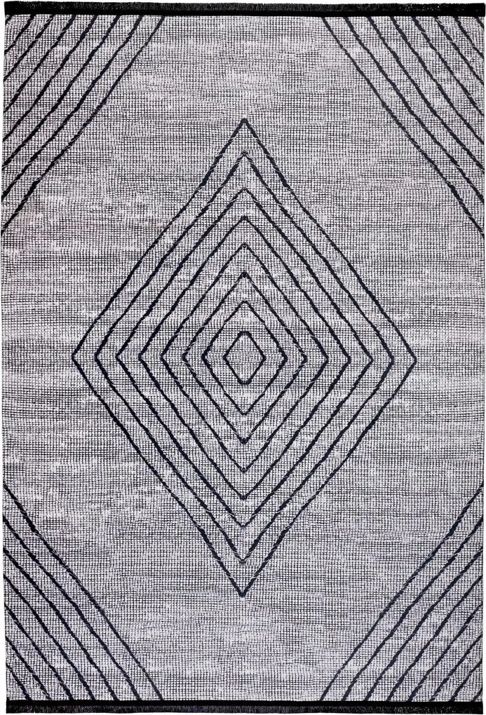 Covor 1512C, 80x150 cm, forma dreptunghiulara, tesatura catifelata, gr