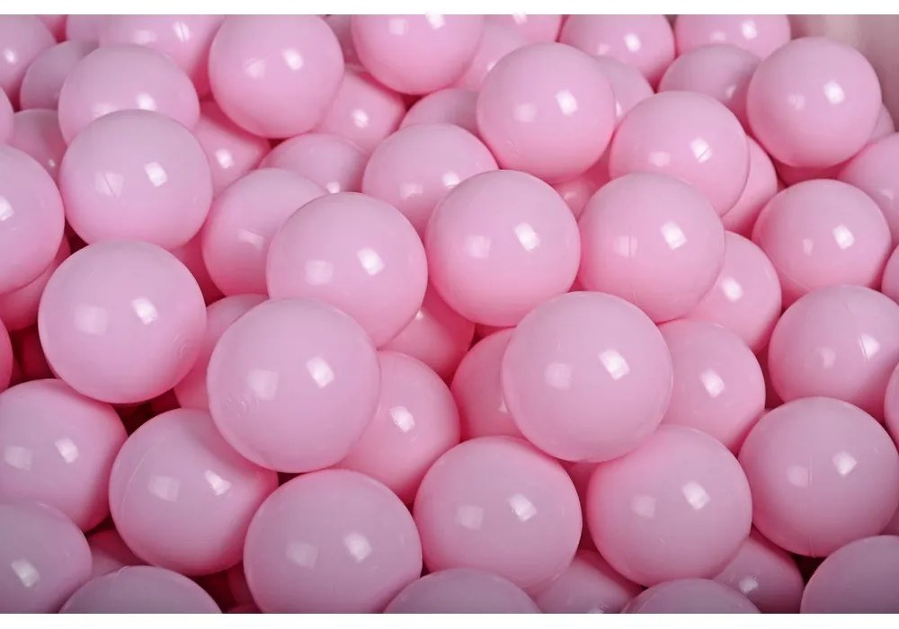 Piscină cu bile crem din catifea ø 90x30 cm Montessori – Meowbaby