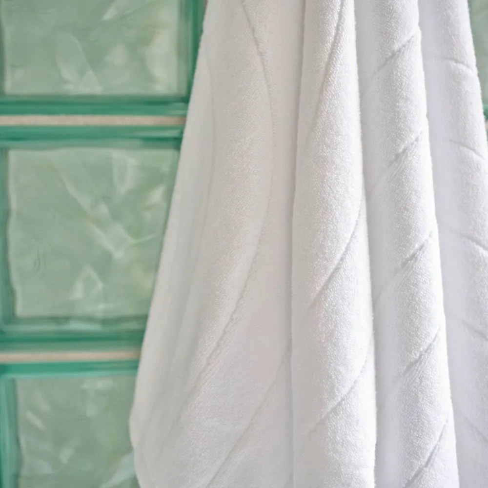 Prosop gri deschis din bumbac din frotir 70x140 cm Time – Zone