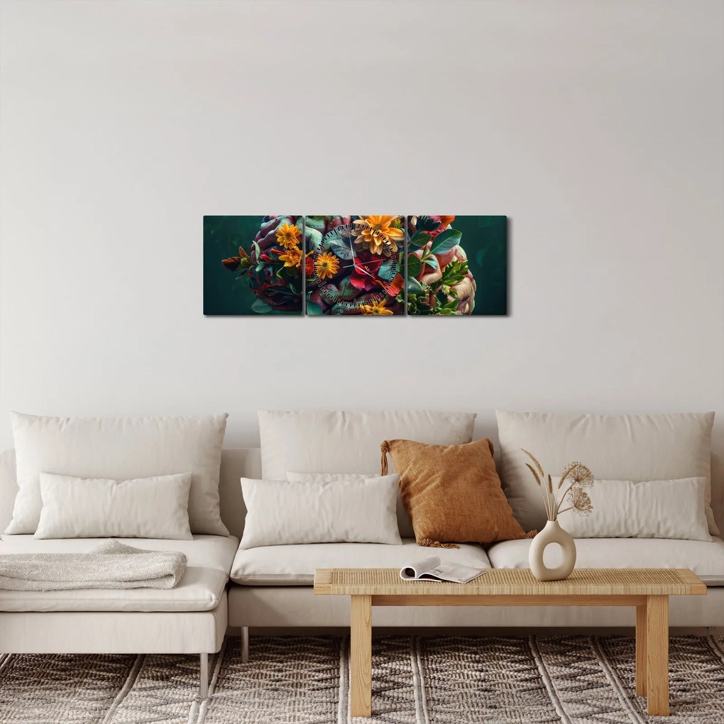 Tablou - Motivul (cu ceas) (90x30 cm)