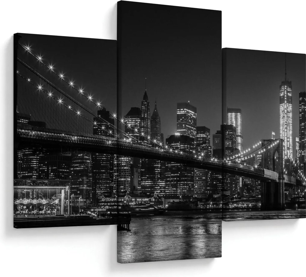 Tablou cu podul Brooklin în New York (90x60 cm)