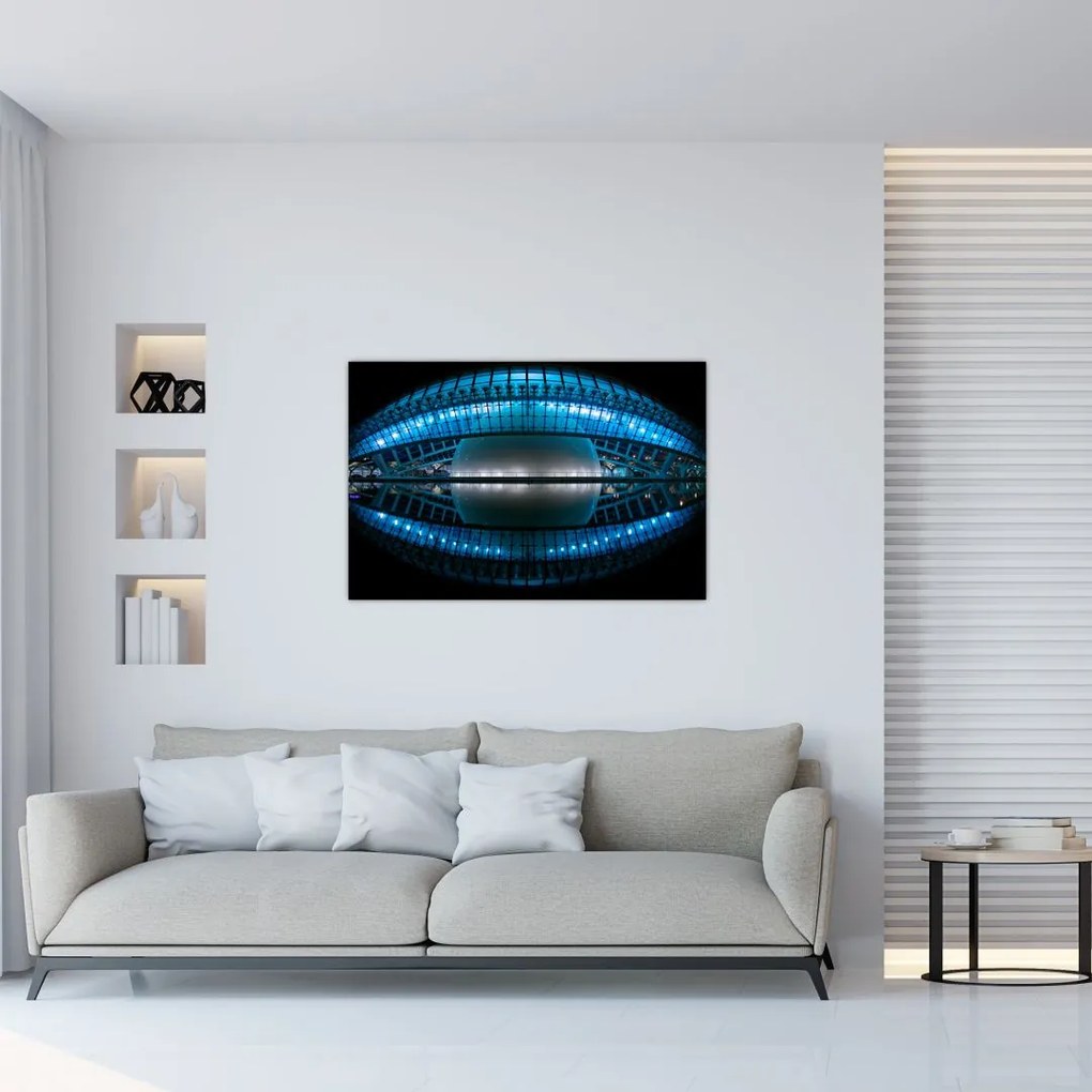 Tablou cu stadion de fotbal (90x60 cm)