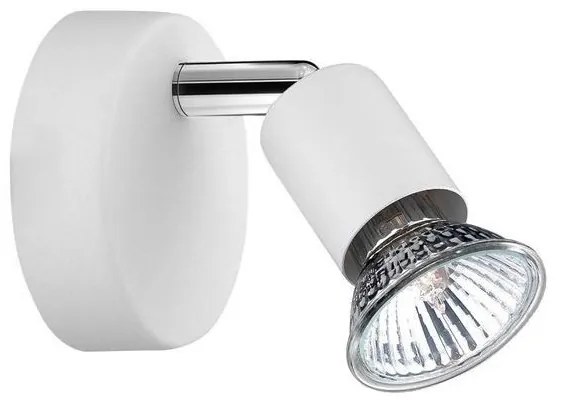 Aplica perete moderna cu spot Base alba NVL-661001