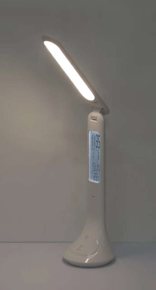 Veioza LED dimabila / Lampa de birou cu touchdimer TYRELL alba 58329W GL