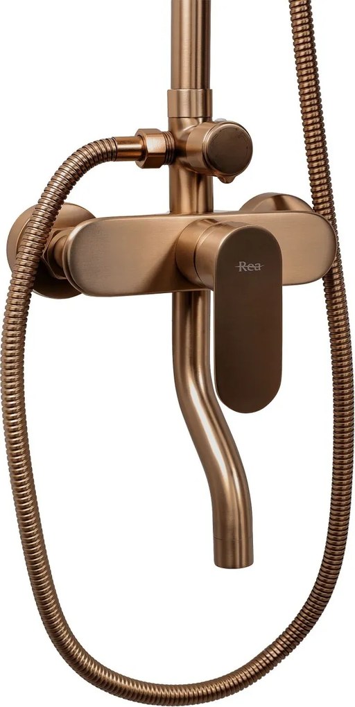 Set dus REA DROP Brush Copper