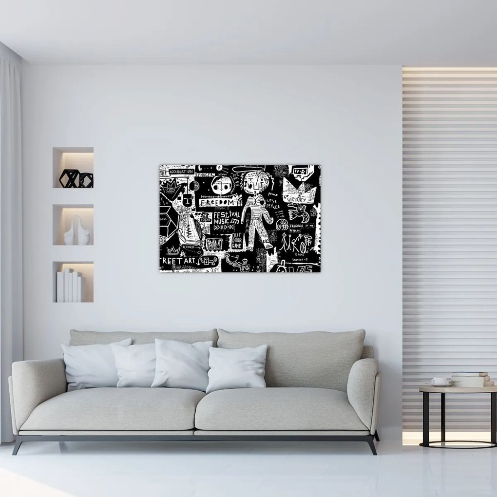 Tablou - Graffiti (90x60 cm)