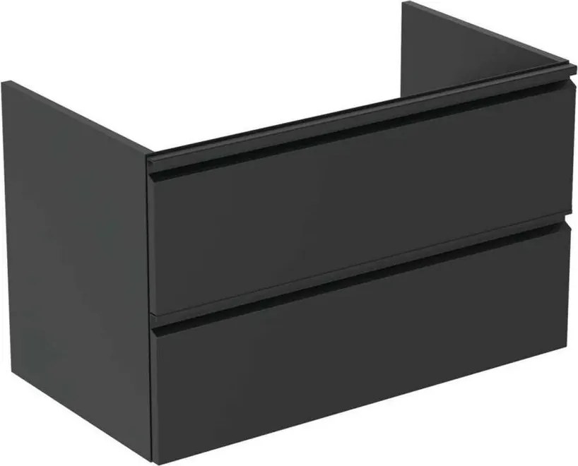 Dulap baza suspendat Ideal Standard Tesi negru mat 80 cm