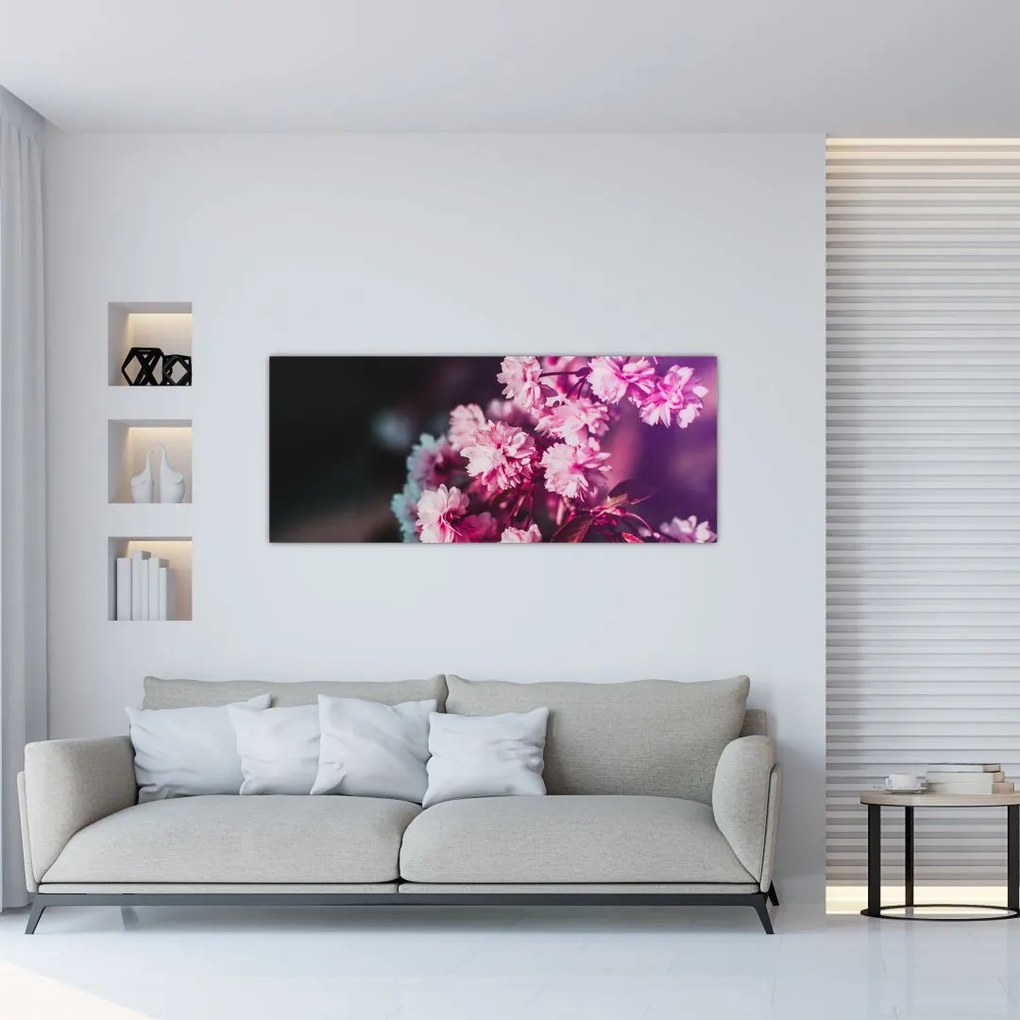 Tablou cu florile copacilor (120x50 cm)