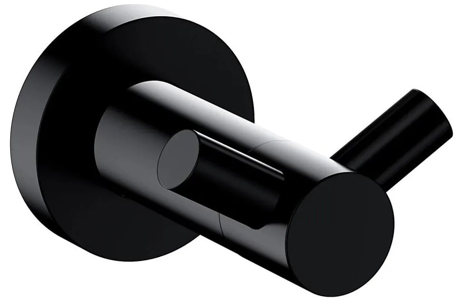 Suport de perete pentru prosoape OMNIRES MP60120BL MODERN PROJECT negru mat