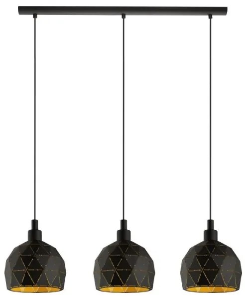 Eglo 97846 - Lustră pe cablu ROCCAFORTE 3xE14/40W/230V