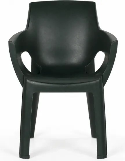 Scaun bucatarie pentru gradina HARTMAN IVY, verde inchis
