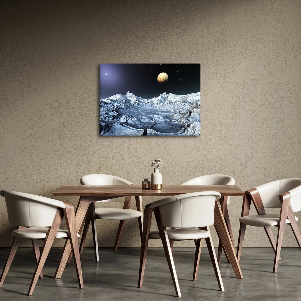 Tablou cu sat (70x50 cm)
