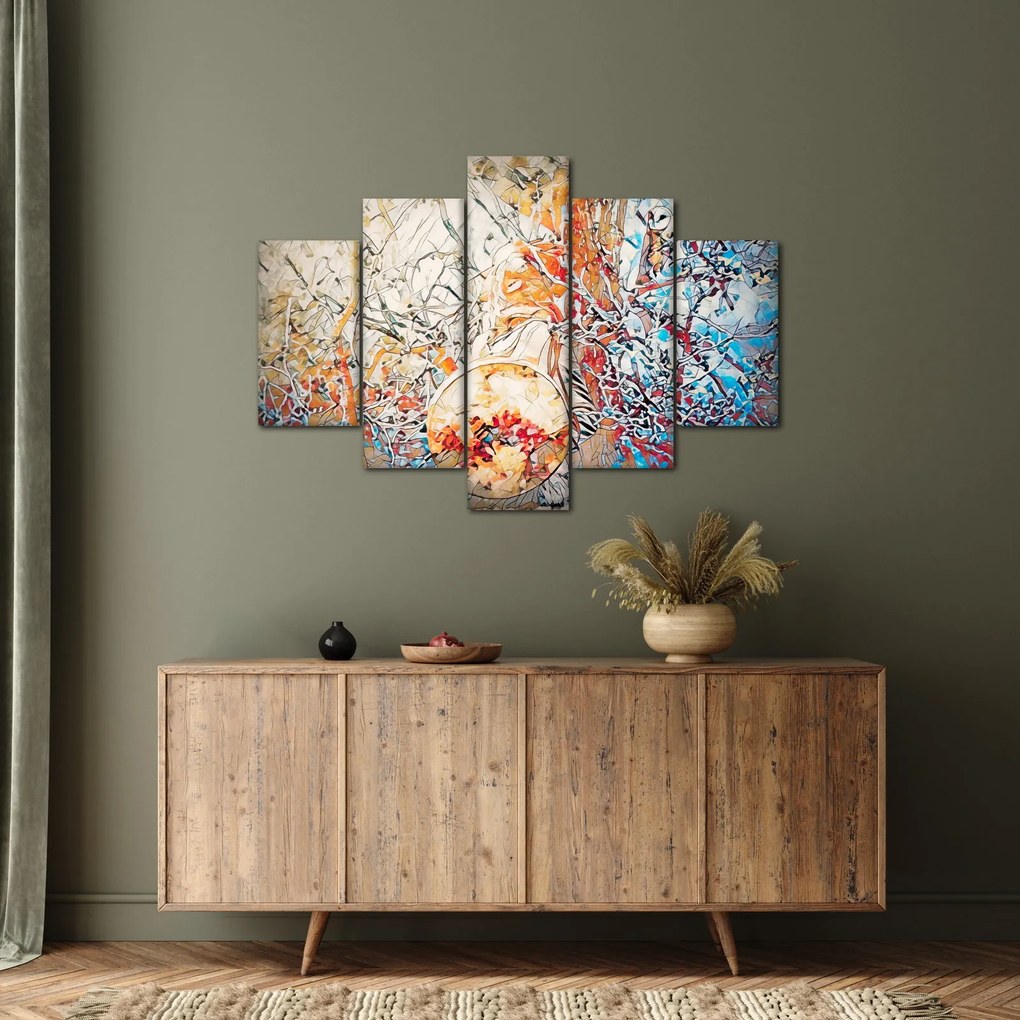 Tablou - Abstract mozaic (150x105 cm)