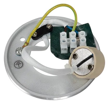 Spot de tavan rotund modern alb IP44 - Capa