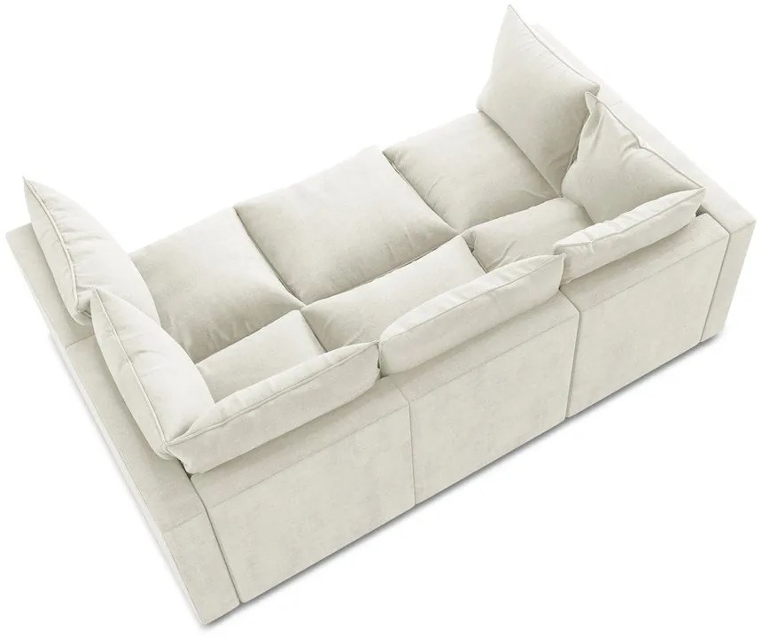 Canapea bej 255 cm Manao – Makamii