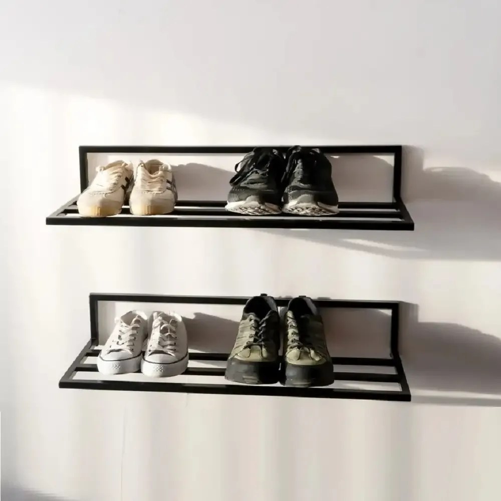 Pantofar hol 2 buc 70X30X25 cm, negru