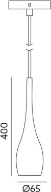 Lustră LED pe cablu TAMPERE LED/7W/230V